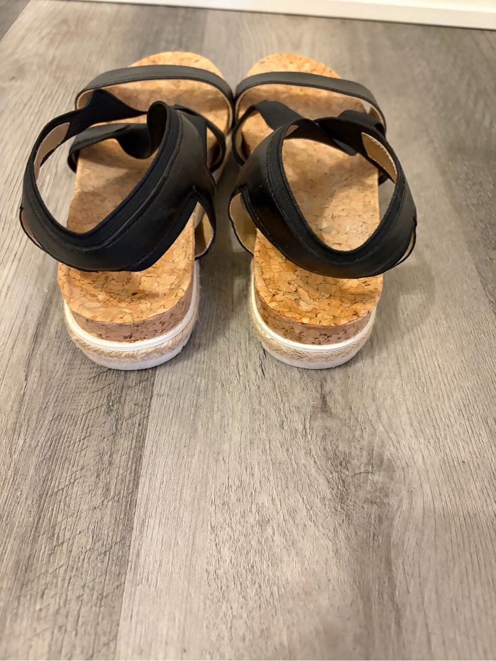 Adrienne Vittadini Pritin Sandal Comforting Cork Footbed Size 8 - Picture 3 of 7